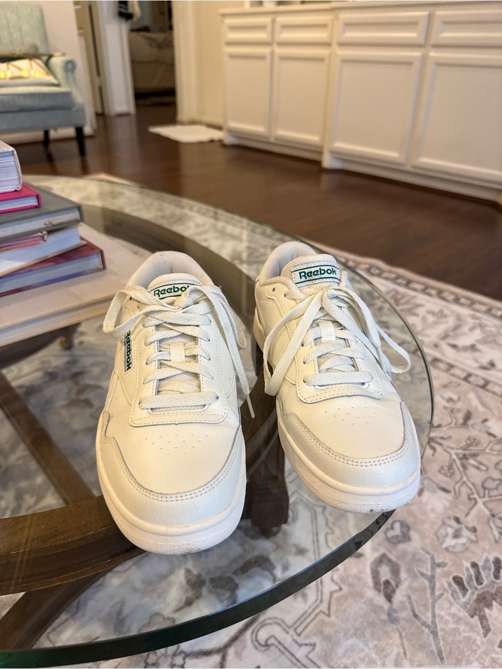 Reebok Classic White Low-Top Sneakers - Picture 6 of 7